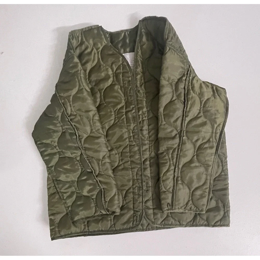 Rothco Ultra Force US Army Mens Field Coat Liner Olive Green Quilted XL Regular